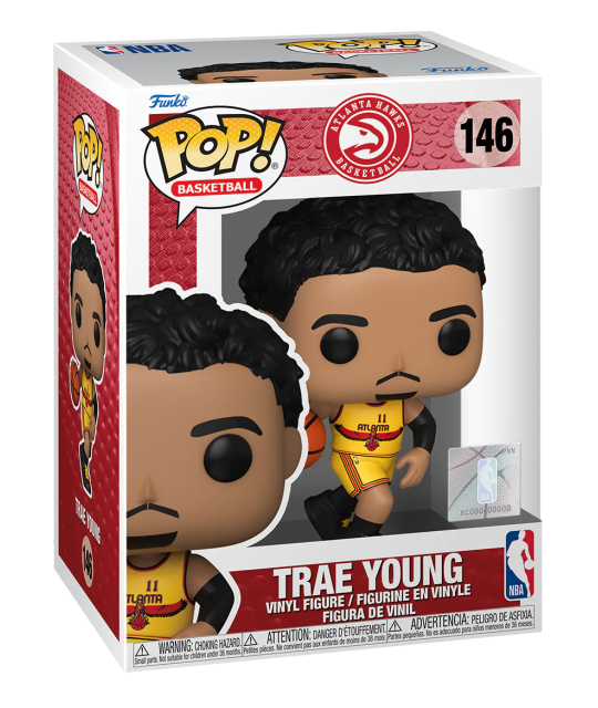 Funko POP! NBA: Trae Young (Atlanta Hawks) City Edition 2021-22